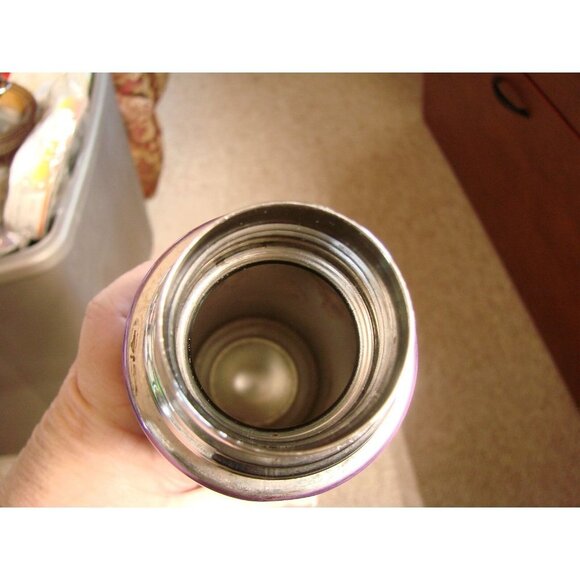 Starbucks Coffee Purple Stainless Steel Insulated Tumbler Thermos Top Mug 16 oz - Picture 8 of 10